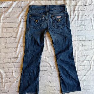 Hudson Jeans Vtg Y2K Women’s Size 28 Boot Cut Low Rise Denim Rear Flap Pockets